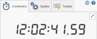 Configurações do cronômetro
