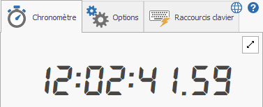 Paramètres du chronomètre