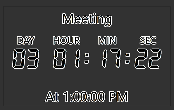 Transparent floating window